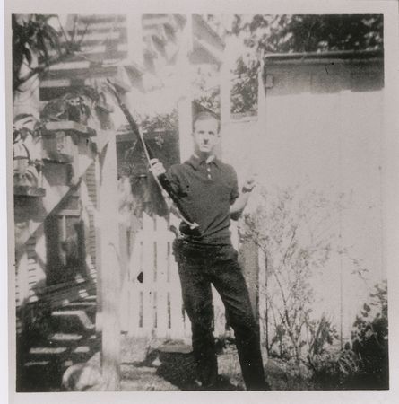 Lot #223 Lee Harvey Oswald Photos in Custody and Holding Rifle - Image 2