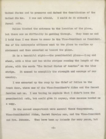 Lot #233 Sarah T. Hughes Historically Lengthy Signed Firsthand Account - Image 3