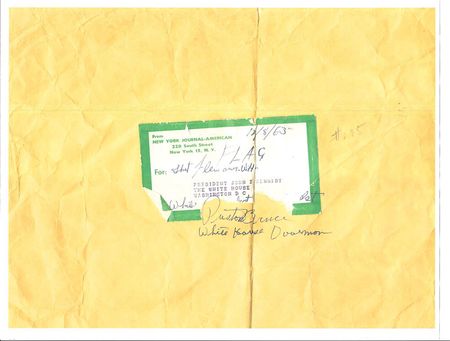 Lot #265 Official Mourning Flag Flown Above the White House on November 22nd - Image 2