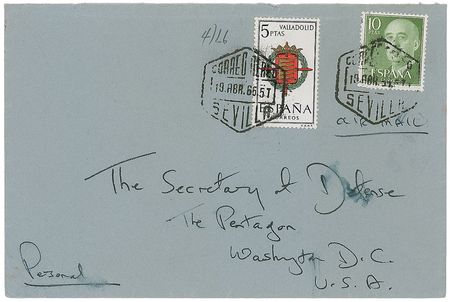 Lot #282 Jacqueline Kennedy Circa 1966 Autograph Letter Signed - Image 5