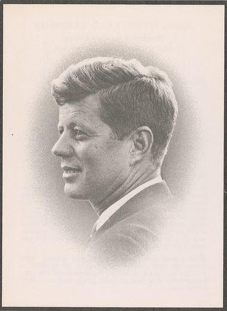 Lot #270 Ted Kennedy Signed Eulogy and Mourning Card - Image 3