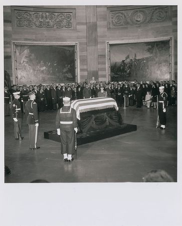 Lot #270 Ted Kennedy Signed Eulogy and Mourning Card - Image 4