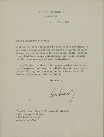 Lot #15 John F. Kennedy?s Pen Used to Sign the 1961 Peace Corps Act - Image 3