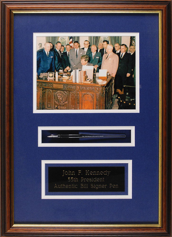 Lot 69 John F. Kennedy Presidential Bill-signing Pen Pen