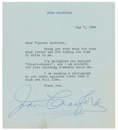 Lot #932 Joan Crawford - Image 2