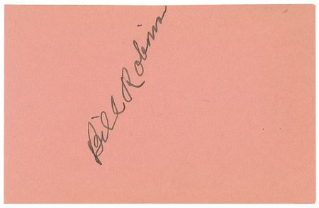 Lot #1974 Bill Robinson - Image 1