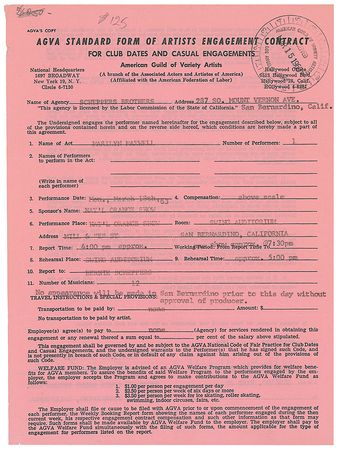 Lot #1964 Marilyn Maxwell - Image 1