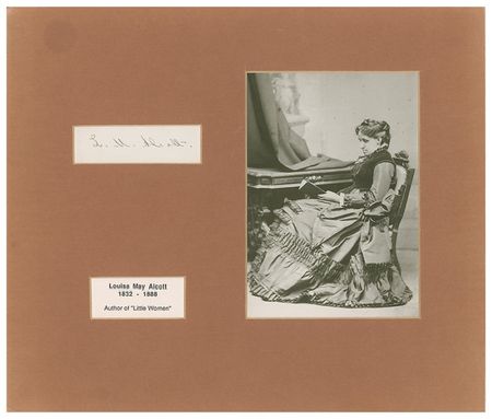 Lot #1904 Louisa May Alcott Signature - Image 2