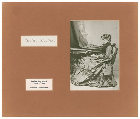 Lot #1904 Louisa May Alcott Signature - Image 1
