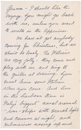 Lot #855 D. H. Lawrence: Lawrence sighs to a poet friend: 