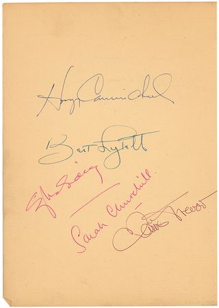 Lot #1855 Dwight D. Eisenhower Signature - Image 2