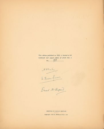 Lot #863 A. A. Milne and Ernest Shepard - Image 1