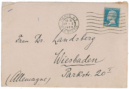 Lot #544 Chaim Weizmann: Weizmann uncharacteristically references the Zionist movement: 