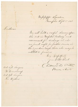 Lot #715 David D. Porter - Image 1