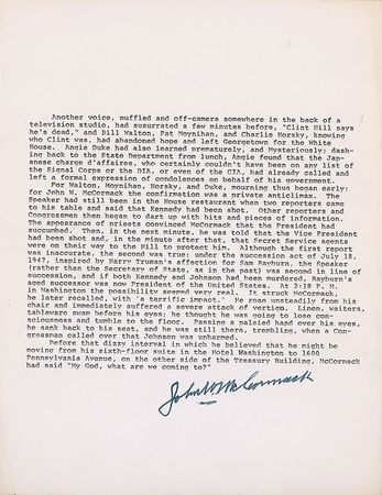 Lot #241 John W. McCormack - Image 2