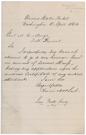 Lot #1885 Montgomery C. Meigs - Image 2