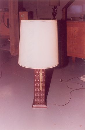 Lot #74 John F. Kennedy’s Honey Fitz Chairs and Lamp: Remarkable personal effects from Camelot at sea: extraordinary lamp and chairs from on board the Honey Fitz, home to some of the first family’s happiest moments - Image 3