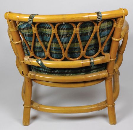 Lot #74 John F. Kennedy’s Honey Fitz Chairs and Lamp: Remarkable personal effects from Camelot at sea: extraordinary lamp and chairs from on board the Honey Fitz, home to some of the first family’s happiest moments - Image 9