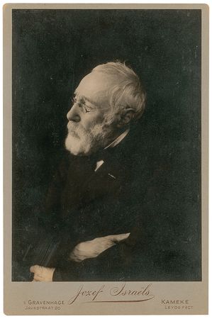 Lot #935 Jozef Israels Signed Photograph - Image 1