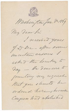 Lot #654 John A. Dahlgren - Image 1