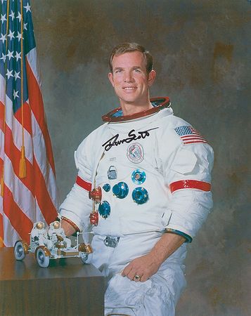 Lot #757 Moonwalkers: Outstanding complete set of moonwalkers’ official NASA photos - Image 8