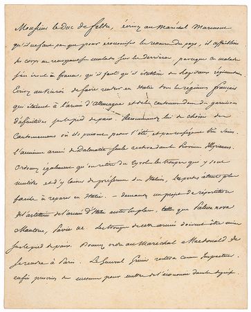 Lot #505 Napoleon Signed Letter - Image 1