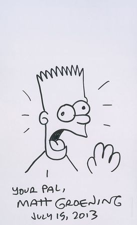 Lot #978 Matt Groening Comic Book - Image 1