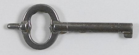 Lot #176 Lee Harvey Oswald: Key used to uncuff the assassin as he arrived for processing - Image 1