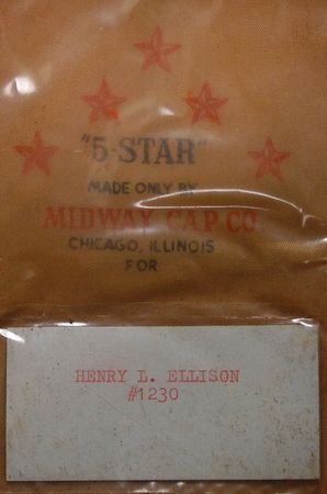 Lot #177 Henry L. Ellison?s Dallas Police Hat: Official Dallas Police Department hat - Image 3