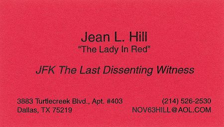 Lot #143 Jean Hill Signed Photograph - Image 3