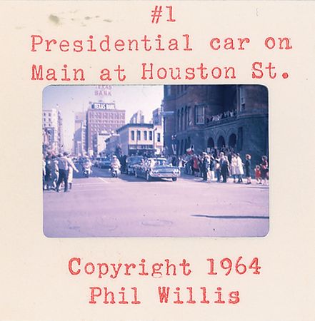 Lot #125 Collection of Twelve 35mm Slides Taken by Phil Willis: Still-sealed set of ‘Willis Exhibit 1’ slides - Image 1