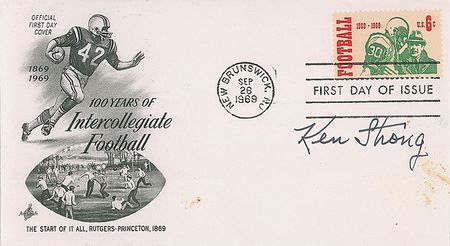 Lot #1661 Red Grange and Ken Strong First Day Covers - Image 1