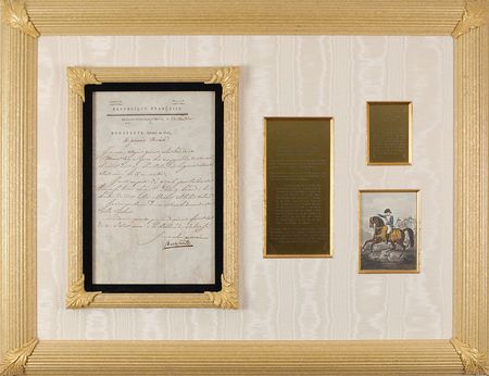 Lot #506 Napoleon: ?Murad Bey passed by yesterday in the direction of the pyramids? - Image 1
