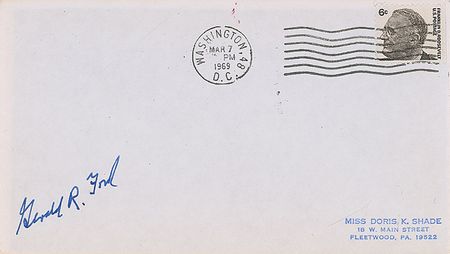 Lot #372 Gerald Ford - Image 1
