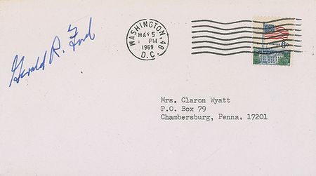 Lot #372 Gerald Ford - Image 2