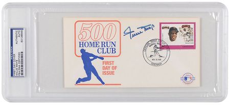 Lot #1721 Willie Mays and Ernie Banks - Image 1