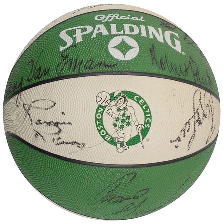 Lot #1603 Boston Celtics Basketball - Image 2