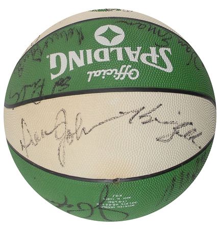 Lot #1603 Boston Celtics Basketball - Image 3