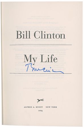 Lot #386 Bill Clinton Book - Image 1