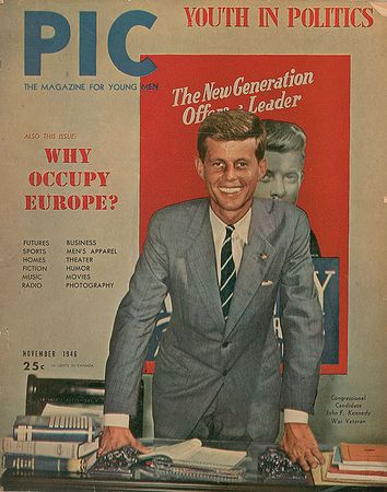 Lot #5 John F. Kennedy Magazine: Kennedy’s first magazine cover appearance - Image 1