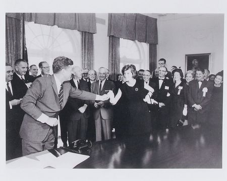 Lot #70 John F. Kennedy’s Pen Used to Sign the 1963 Child and Mental Health Bill: Pen from one of Kennedy’s last bill signing ceremonies, the Mental Retardation Planning Bill in late October of 1963 - Image 3