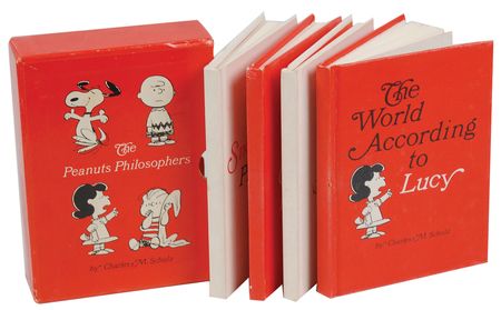 Lot #989 Charles Schulz: The Peanuts Philosophers adorned with a great sketch of Snoopy - Image 3