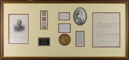 Lot #289 Rutherford and Lucy Hayes Document and Signatures - Image 1