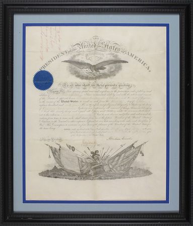 Lot #280 Abraham Lincoln: With the Siege of Petersburg raging, Lincoln appoints an officer to provide troops with their essential supplies - Image 1