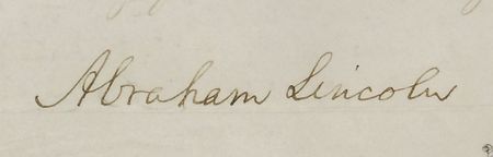 Lot #280 Abraham Lincoln: With the Siege of Petersburg raging, Lincoln appoints an officer to provide troops with their essential supplies - Image 2