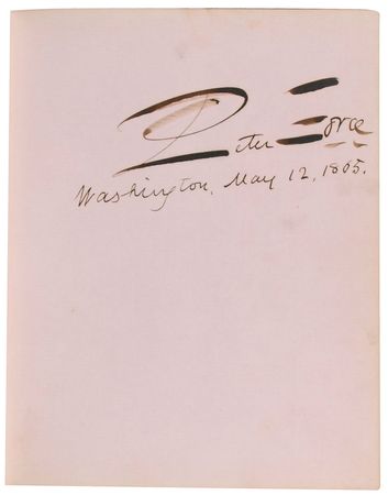 Lot #577 Peter Force Signature - Image 1