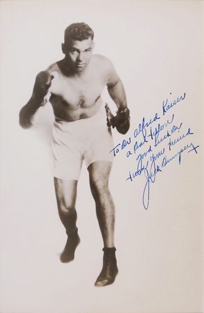Lot #927 Jack Dempsey - Image 1