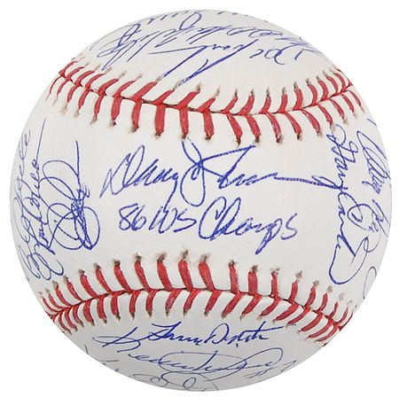 Lot #1742 NY Mets Baseball - Image 5