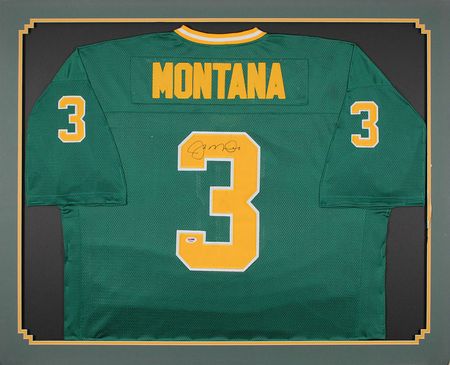 Lot #1729 Joe Montana Football Jersey - Image 1