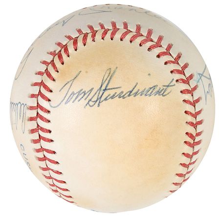 Lot #1748 NY Yankees Baseball - Image 4